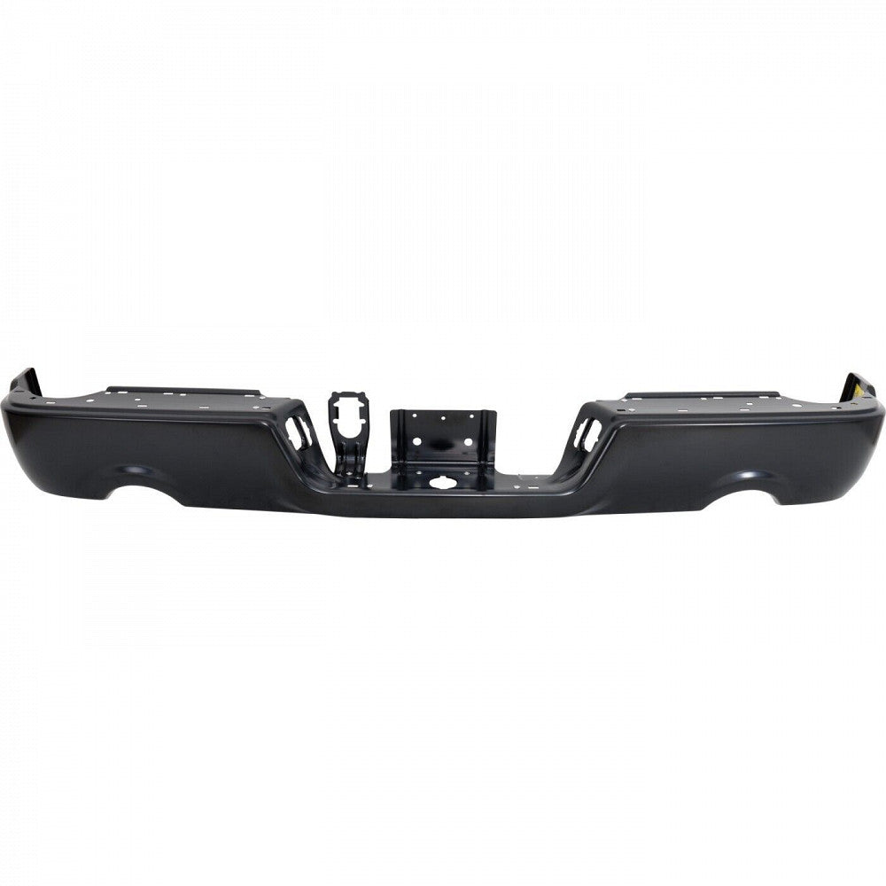 Bumper Rear Assy Black Ptm Without Sensor For 1500 Without Dual Exhaust For Ram - CH1102372