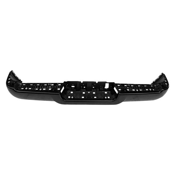 Bumper Face Bar Rear Steel Exclude Power Wagon Model Ptd Black For Ram - CH1102386
