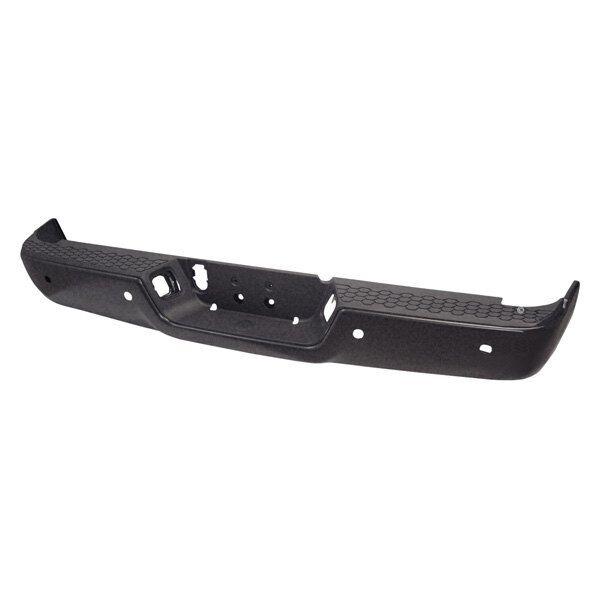 Bumper Rear Assy Black Ptm With Sensor For 1500 Without Dual Exhaust For Ram - CH1103121