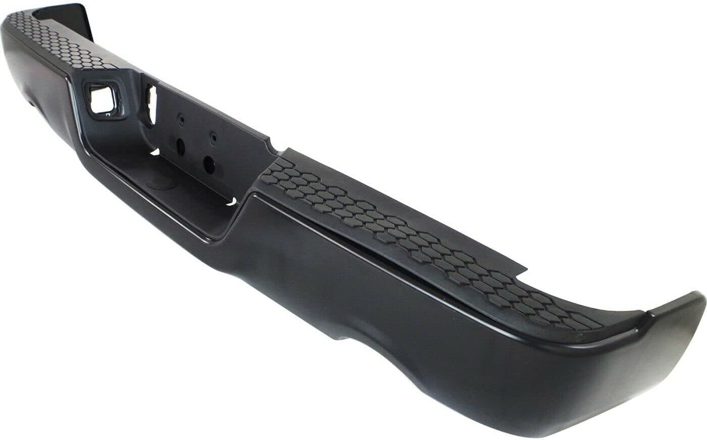 Bumper Rear Assy Black Ptm Without Sensor For 1500 Model With Dual Exhaust For Ram - CH1103123U