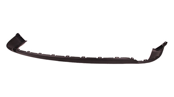 Bumper Rear Lower Matte Black With Single Exhaust For Dodge - CH1115106