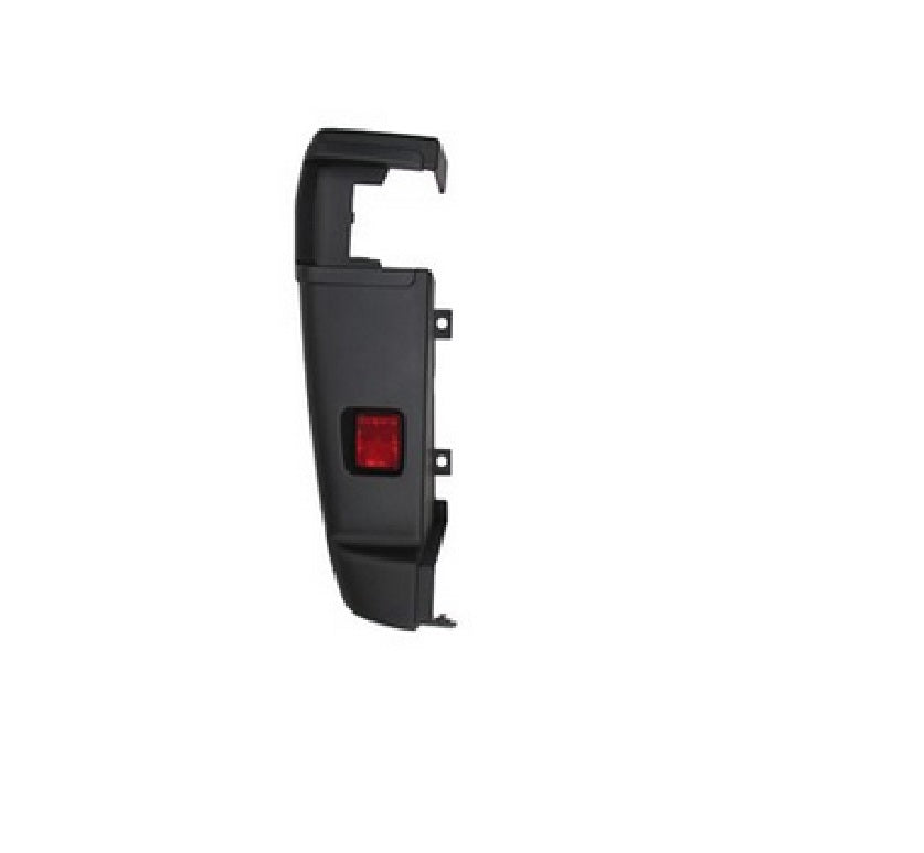 Bumper End Rear Driver Side Black With Reflector/Blind Spot For Ram - CH1116106