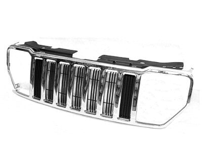 Grille With Chrome Moulding For Jeep - CH1200317