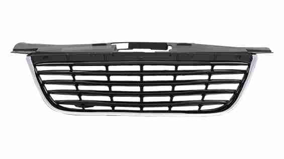 Grille Chrome Frontame With Black Slats For Chrysler - CH1200352