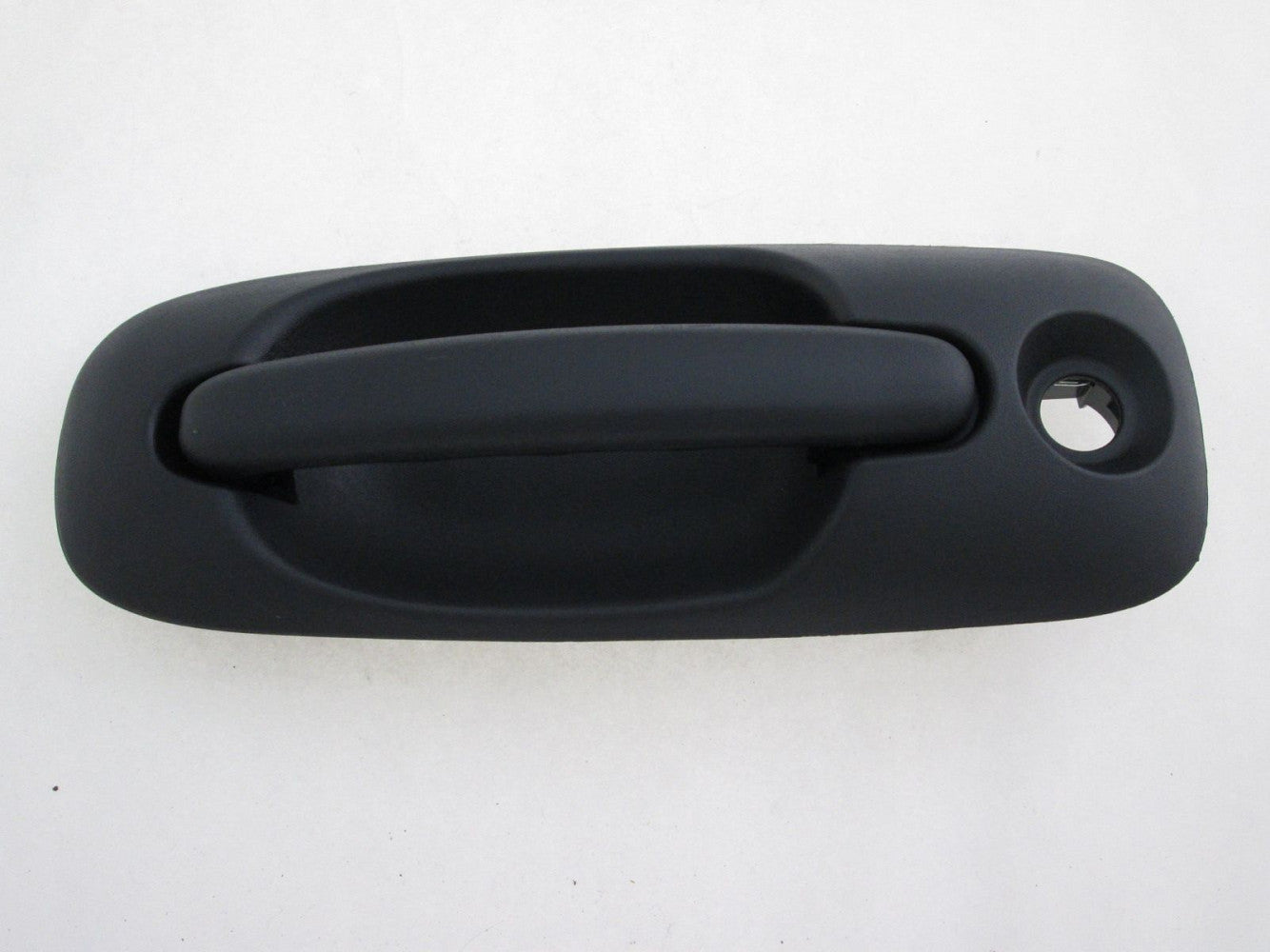 Door Handle Front Driver Side Outer With Key Hole Textured Black For Chrysler - CH1310123