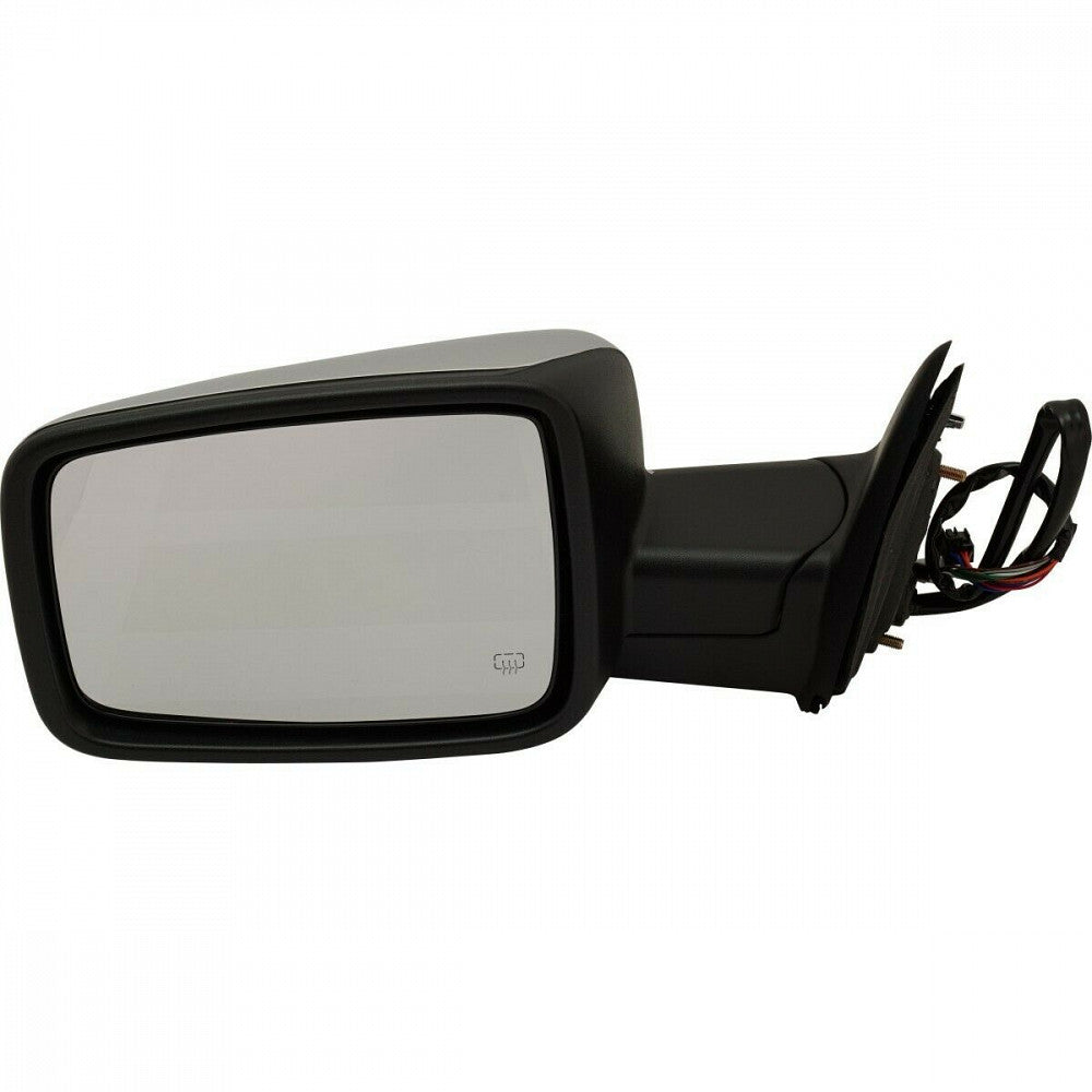 Door Mirror Driver Side Power Htd Without Tow With Signal/Puddle Lamp With Chrome Cap For Ram - CH1320292
