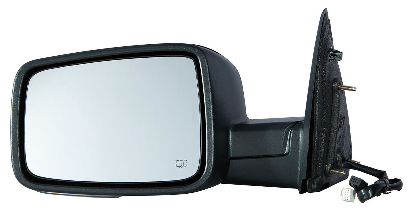 Door Mirror Driver Side Power Textured Htd With Signal/Puddle Lamp Without Memory/Auto Dimming For Ram - CH1320304