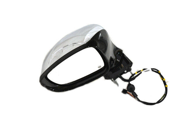 Door Mirror Driver Side Power Htd With Signal Manual Fold Chrome For Chrysler - CH1320468