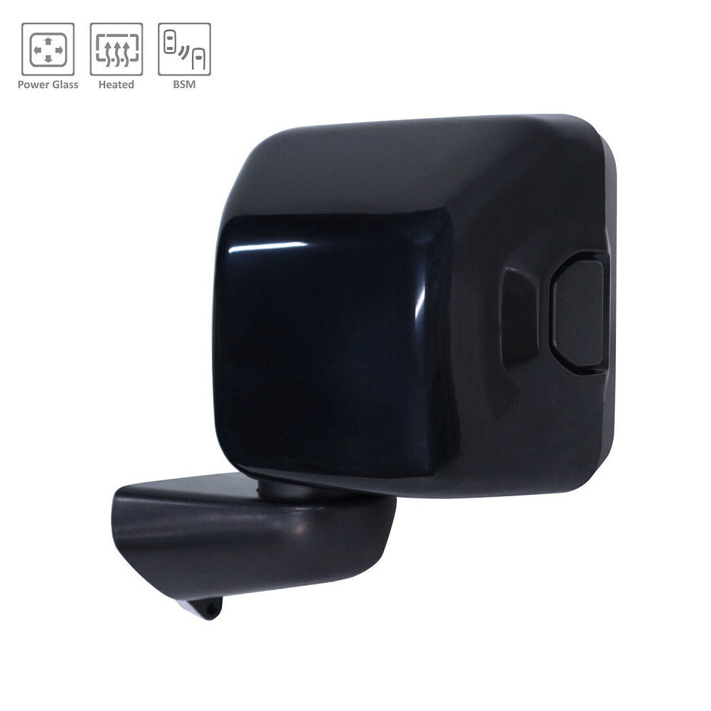 Door Mirror Driver Side Power Ptm Htd With Blind Spot For Jeep - CH1320527