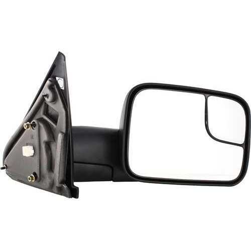 Door Mirror Passenger Side Power Htd With Tow Textured For Dodge - CH1321228