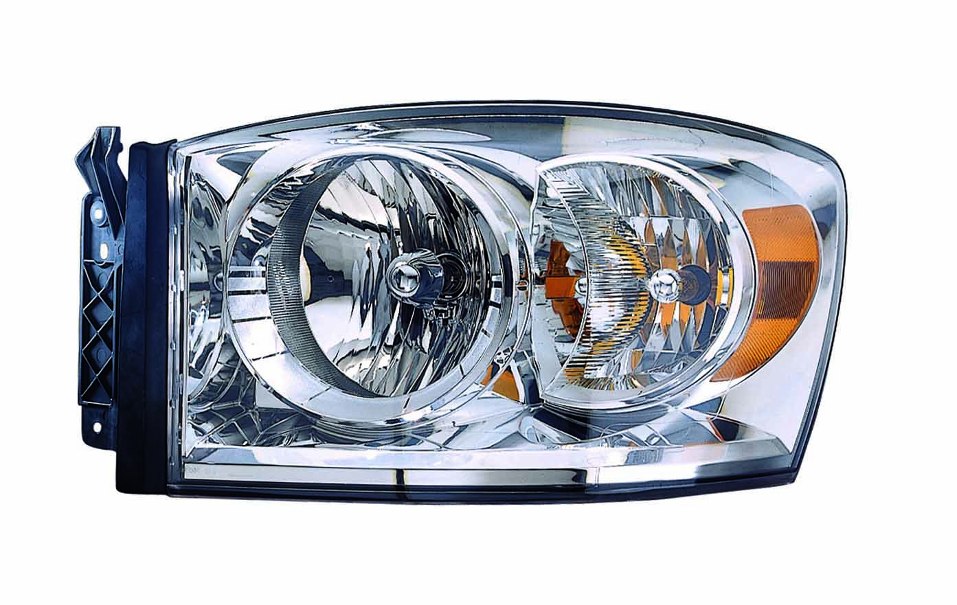 Head Lamp Driver Side Without Lower Amber Capa For Dodge - CH2502180C