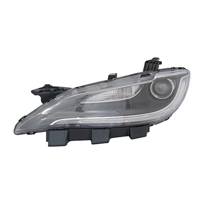 Head Lamp Driver Side Without Led Drl Chrome Trim Capareturn Restricted - Final Sale - No Warranty Coverage For Chrysler - CH2502260C