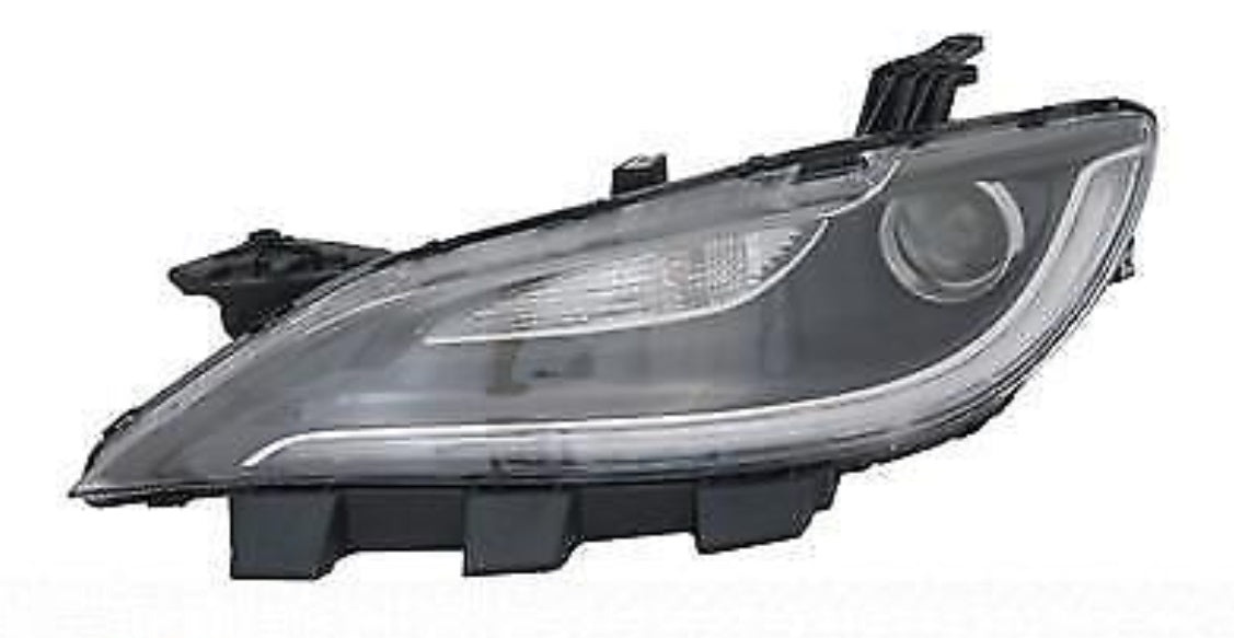 Head Lamp Driver Side Halogen With Led Drl Black Trim High Qualityreturn Restricted - Final Sale - No Warranty Coverage For Chrysler - CH2502261