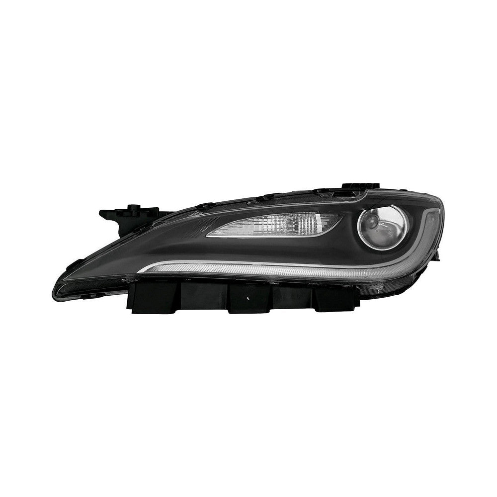 Head Lamp Driver Side Hid With Led Drl Black Trim Capareturn Restricted - Final Sale - No Warranty Coverage For Chrysler - CH2502263C