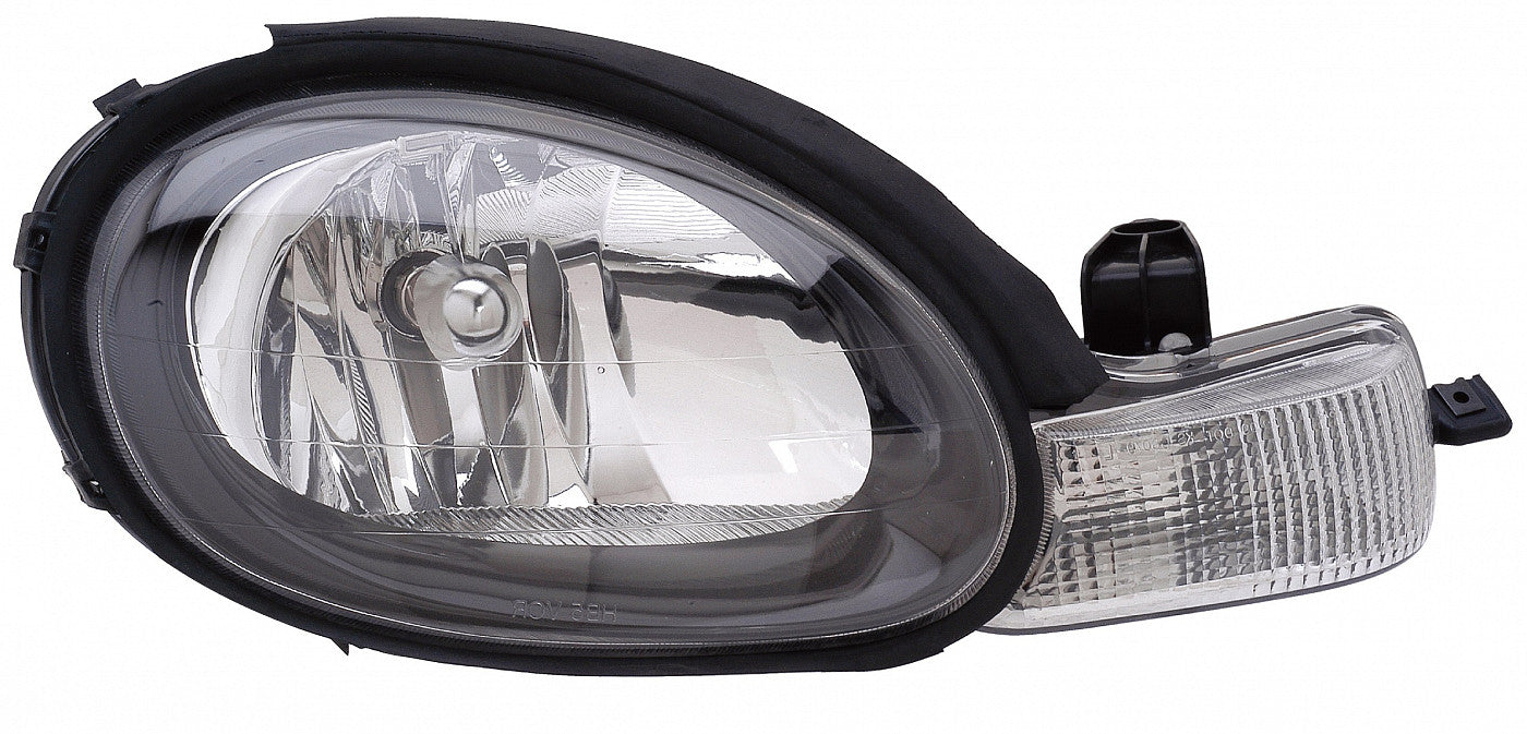 Head Lamp Passenger Side Black Bezel For Dodge - CH2503127V