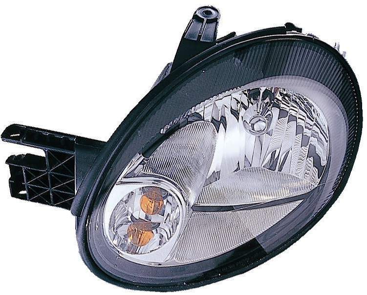 Head Lamp Passenger Side Black Bezel For Dodge - CH2503139V