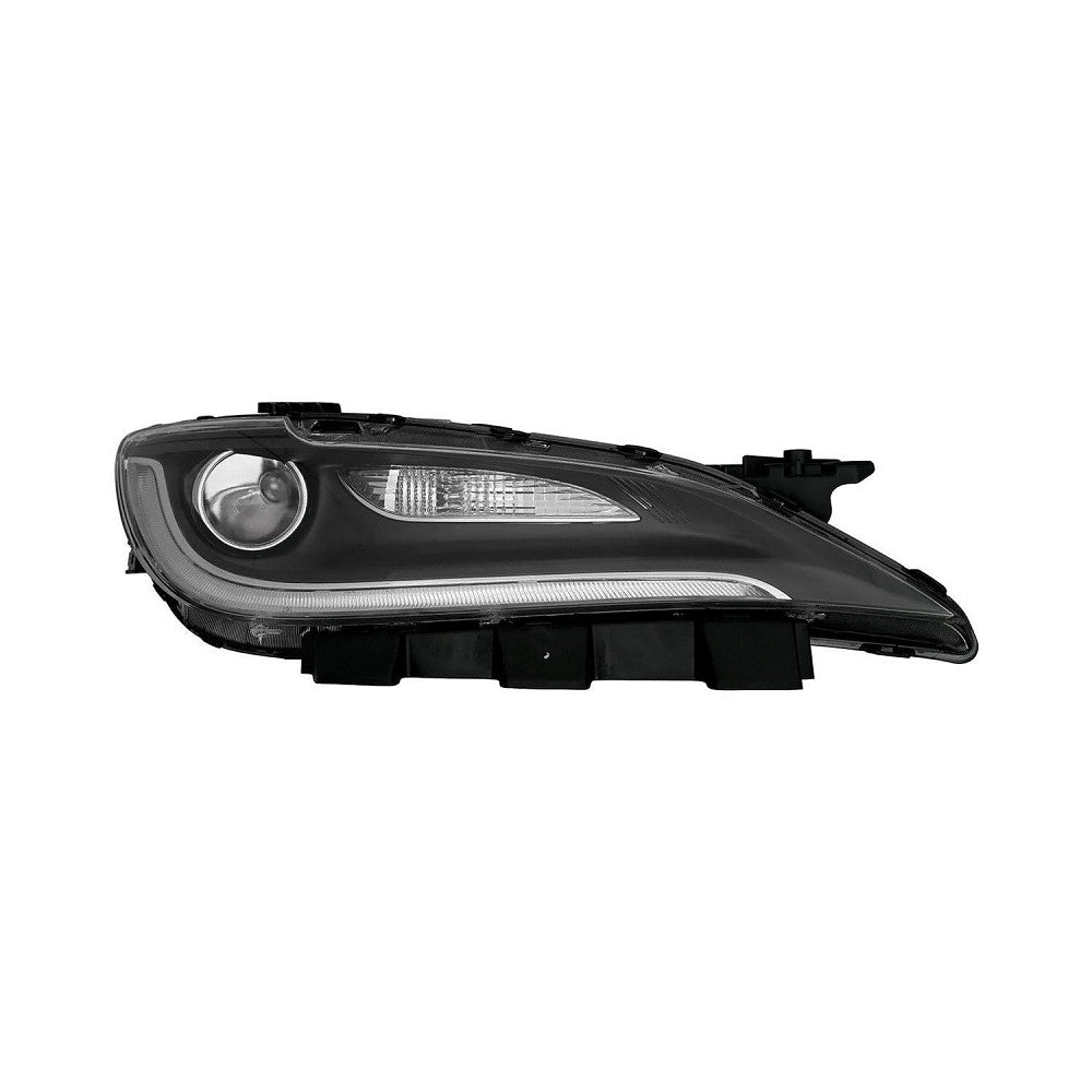 Head Lamp Passenger Side Hid With Led Drl Black Trim Capareturn Restricted - Final Sale - No Warranty Coverage For Chrysler - CH2503263C