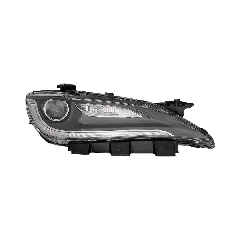 Head Lamp Passenger Side Hid With Led Drl Chrome Trim High Qualityreturn Restricted - Final Sale - No Warranty Coverage For Chrysler - ch2503264