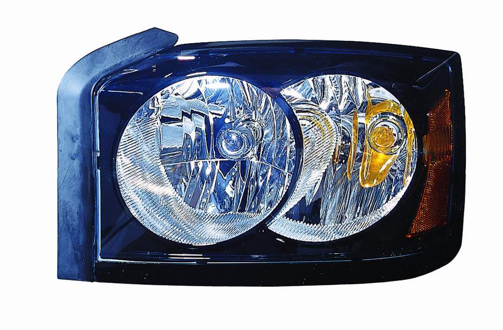 Head Lamp Driver Side Black Bezel High Quality For Dodge - ch2518116