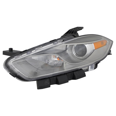 Head Lamp Driver Side Xenon With Chrome Trim High Qualityreturn Restricted - Final Sale - No Warranty Coverage For Dodge - CH2518144