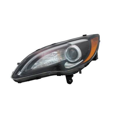 Head Lamp Driver Side Halogen 1St Design Black Bezel With Chrome Accent Insert S Model High Quality For Chrysler - CH2518146