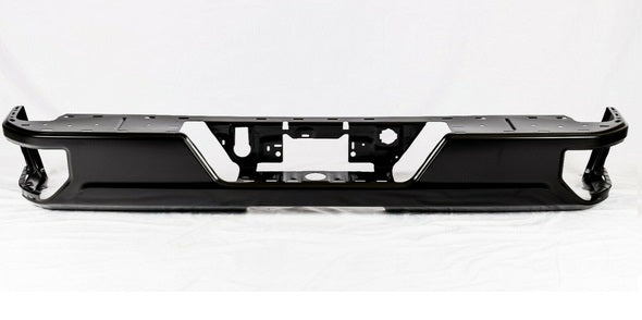 Bumper Rear Assy Chrome Without Blind Spot Brackets Dual Exhaust For Gmc - GM1103218
