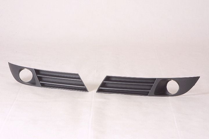 Grille Lower Driver Side Outer With Fog Lamp Hole Matt-Black Xr Model For Saturn - GM1200581
