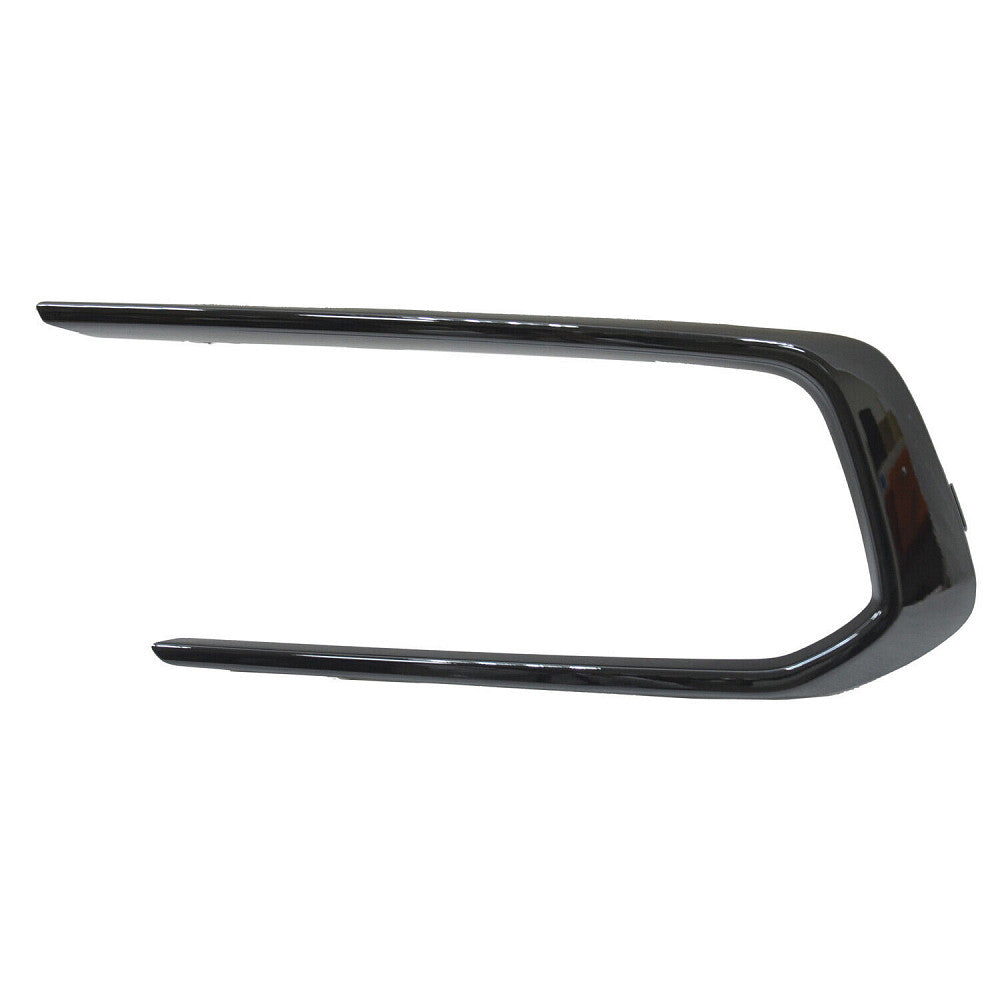 Fog Lamp Trim Front Driver Side Painted Bright Black For Honda - HO1046110