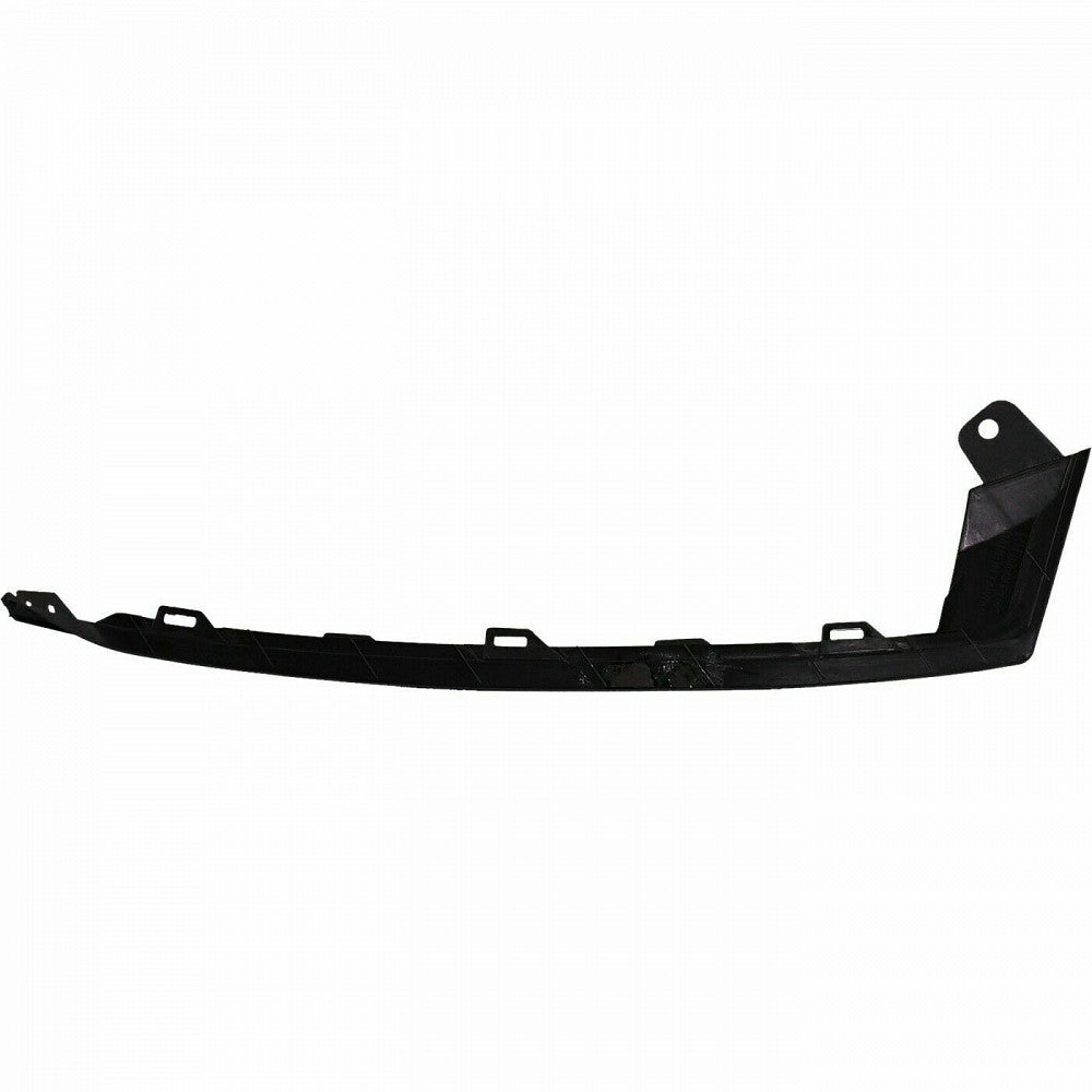 Bumper Moulding Front Passenger Side Upper Textured Black Without Fog Lamps For Honda - HO1047107