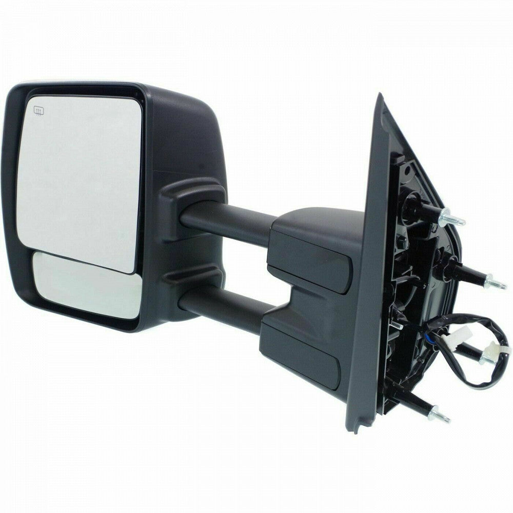 Door Mirror Driver Side Power Chrome Htd With Tow For Nissan - NI1320222