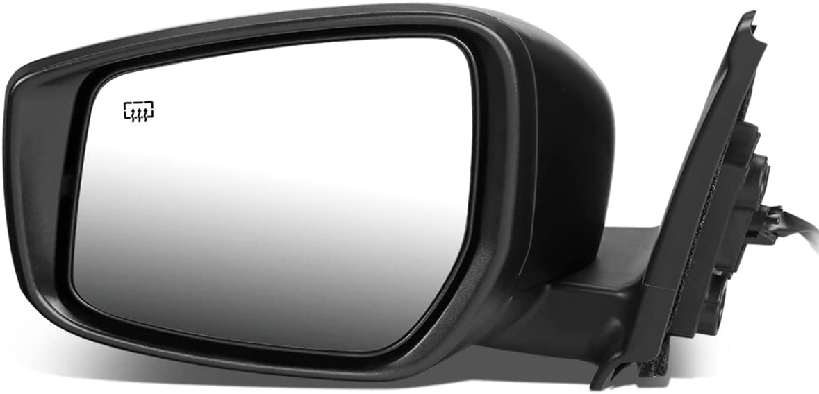 Door Mirror Driver Side Power Htd Flat Glass With Blind Spot Detection Textured For Nissan - NI1320297