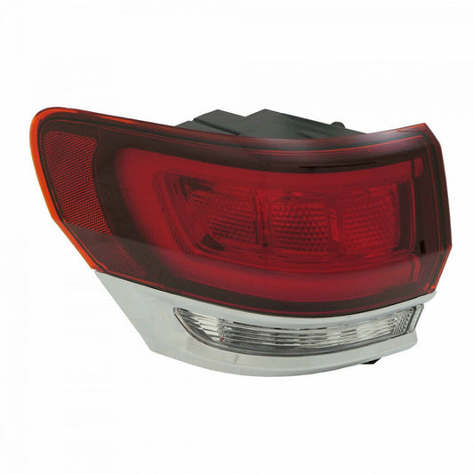 Tail Lamp Driver Side With Chrome Trim Capa For Jeep - CH2804121C