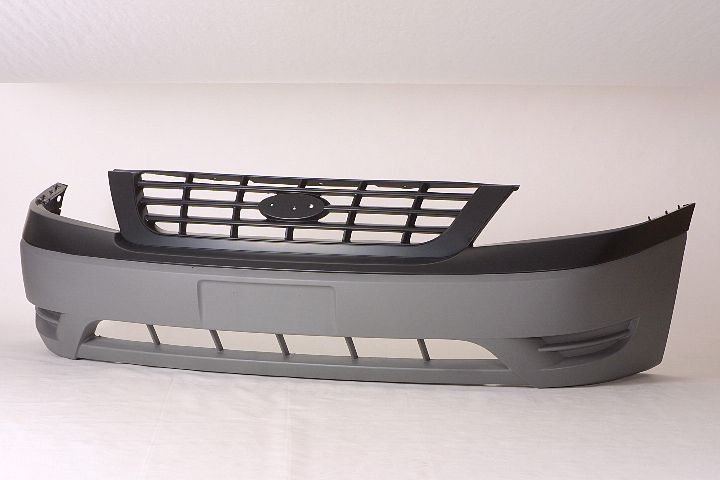 Bumper Upper Front Primed Lower Textured Base/Cargo Van Model Capa For Ford - FO1000553C