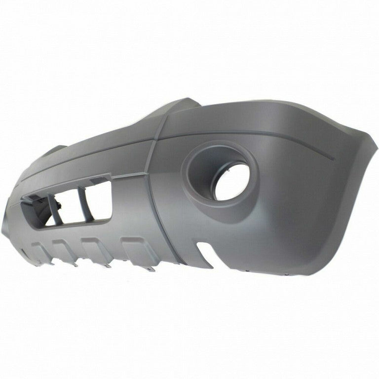 Bumper Front Textured Xlt With Fog Lamp Hole Without Flare/Skid Plate Xlt Capa For Ford - FO1000571C