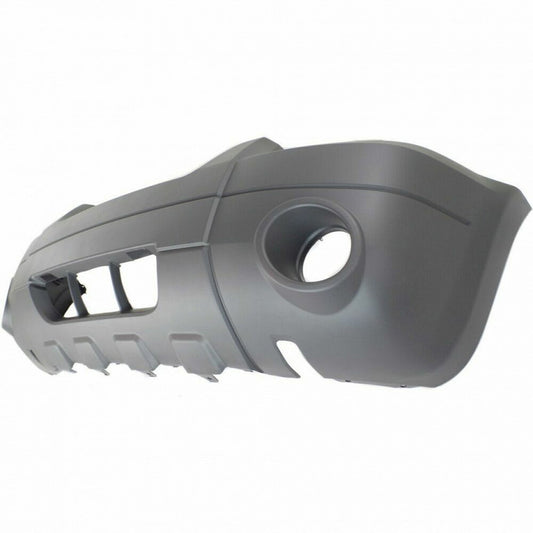 Bumper Front Textured Xlt With Fog Lamp Hole Without Flare/Skid Plate Xlt Capa For Ford - FO1000571C