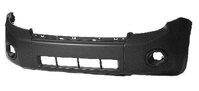Bumper Front Black Without Chrome Insert Xls-Xlt-Ltd Without App Pkg For Ford - FO1000621