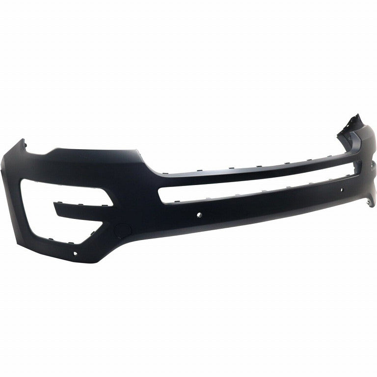 Bumper Front Primed With Tow/4 Park Aid Holes Without Park Assist/Camera Capa For Ford - FO1000726C