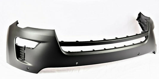 Bumper Front Upper Primed Without Tow/Sensor With 4 Park Distance Holes For Ford - FO1014131