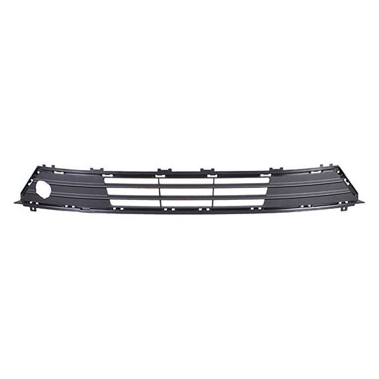 Grille Lower Center Matte Black With Engine Heater Gloss Black For Ford - FO1036195