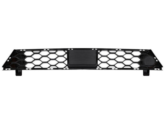 Grille Front Gloss Black With  Engine Heater For Ford - FO1036215