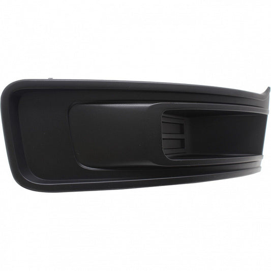Fog Lamp Cover Front Passenger Side Black For Ford - FO1039129