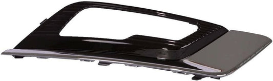 Fog Lamp Bezel Front Passenger Side Ptd Glossy Black Exclude Sport For Ford - FO1039168