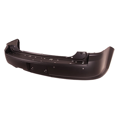 Bumper Rear Primed Without Turbo With Sensor Without Tow (Single Exht Cut On Driver Side) For Ford - FO1100640