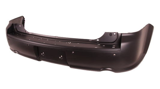 Bumper Rear Primed With Turbo With Sensor Without Tow (Dual Exht Cut) For Ford - FO1100658