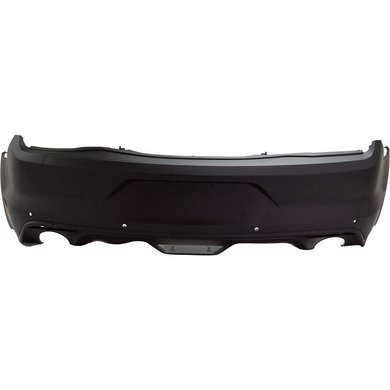 Bumper Rear Primed With Sensor Exclude 5.0L Engine Model For Ford - FO1100709