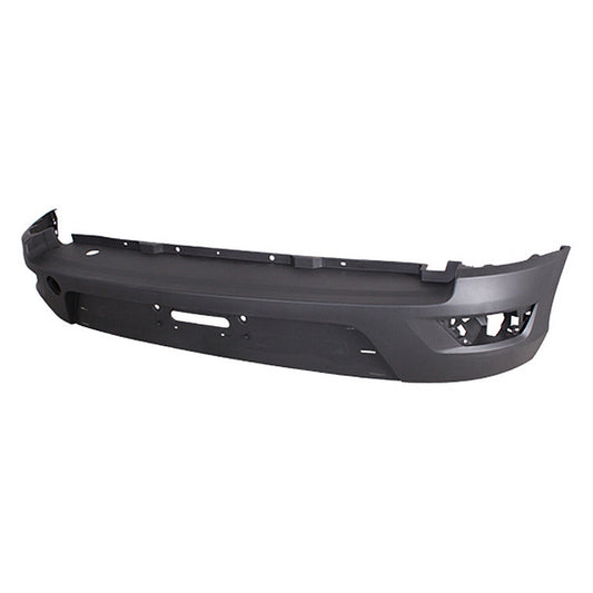Bumper Rear Matte Dark Gray Without Sensor With Moulding Hole For Ford - FO1100751