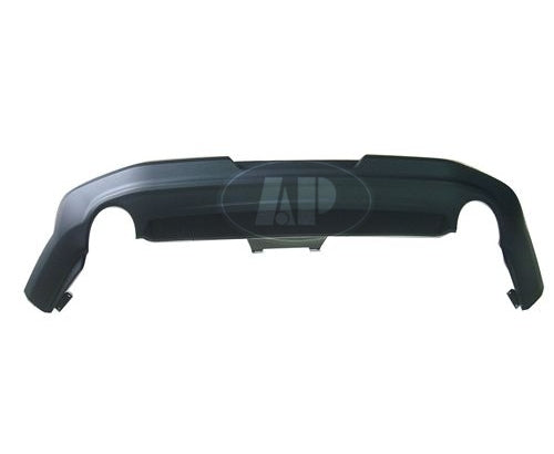 Valance Rear Black Without Sensor Hole Base/Gt For Ford - FO1195115
