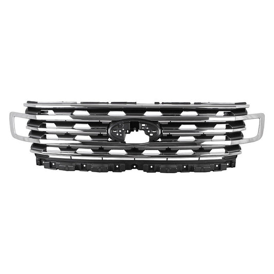 Grille Assy Chrome/Matte Black Without Camera For Ford - FO1200647