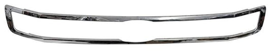 Grille Moulding Outer Center Frontame Satin Aluminium Finish Platinum Edition Model For Ford - FO1202108