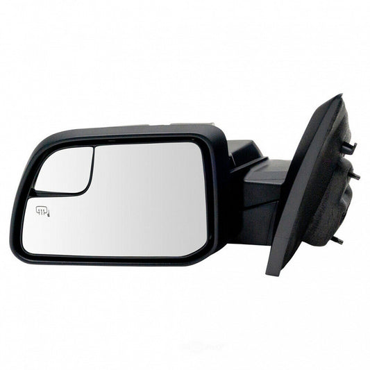 Door Mirror Driver Side Power Ptm With Puddle Lamp Without Memory/Blind Spot Frontom 02/08/11 For Ford - FO1320455